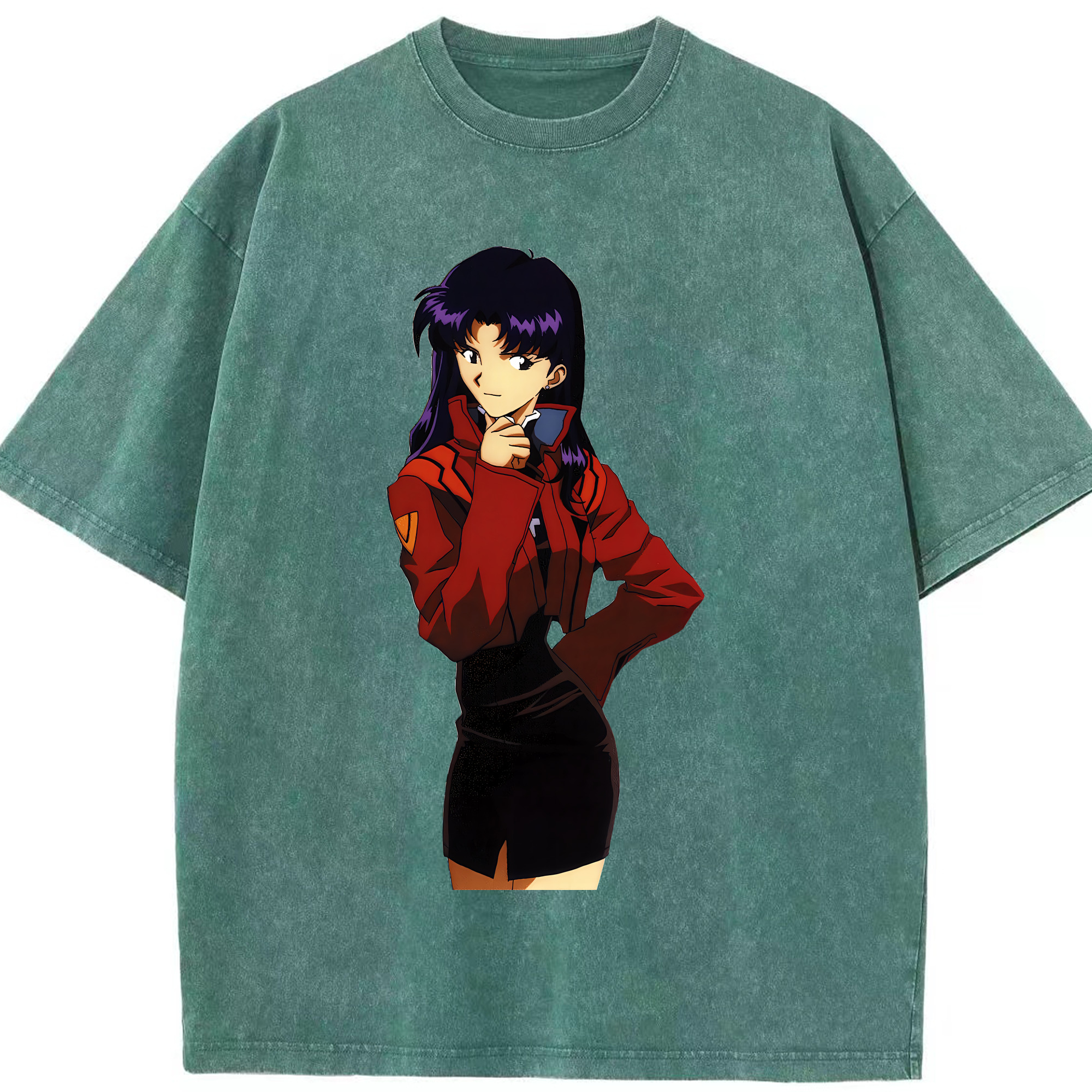 （画像用） EVA 新世紀エヴァンゲリオン 綿100% ヴィンテージ風 半袖Tシャツ（フロントプリント）